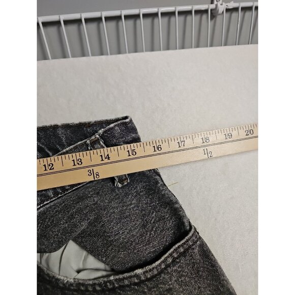 Levis  Silvertab Baggy Mens Black Jeans Faded  34X32 Distressed - Picture 6 of 12